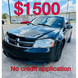 2014 Dodge Avenger No Credit Application 