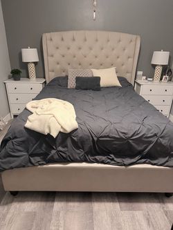 Bed ,bed frame and spring