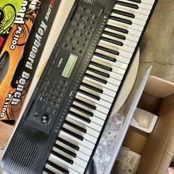 Keyboard, Stand, And Bench For Beginners