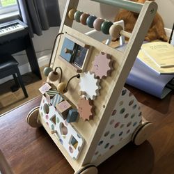 Tinyland Wooden Push Walker