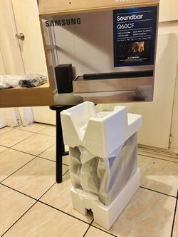 Samsung HW-Q60CF 3.1 Ch Premium Soundbar System – 340W Power | Dolby Audio, DTS Virtual:X, Bluetooth