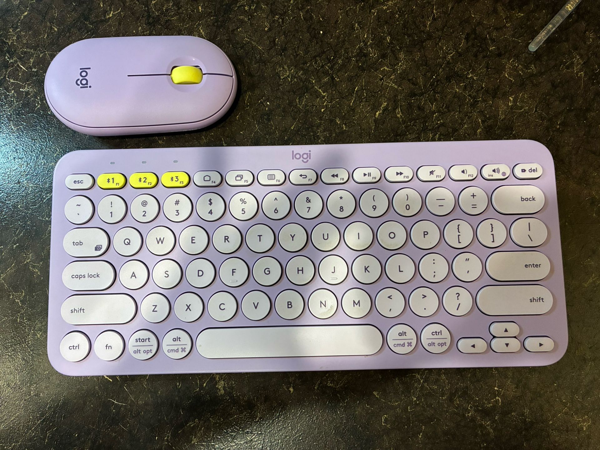 Logi Bluetooth Mouse and Keyboard