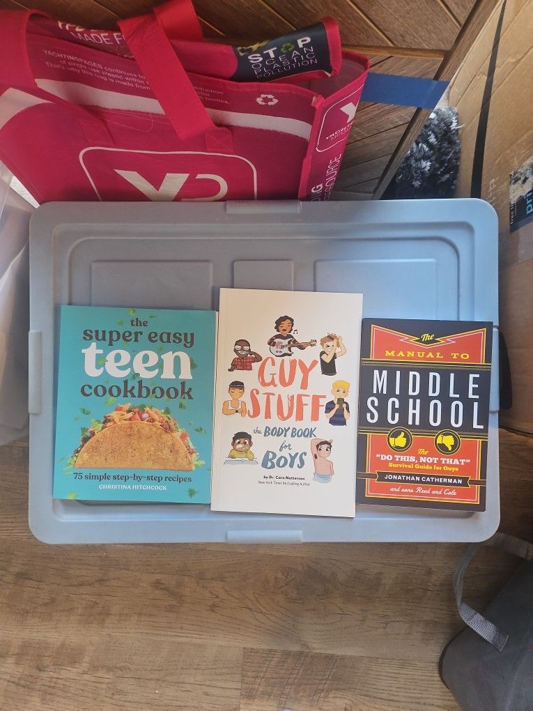 3 Books For A Pre-teen Boy