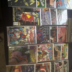 COMICS AND TRADE PAPERBACKS Both DC & MARVEL 