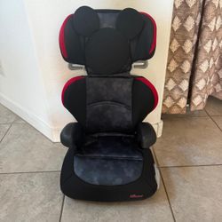 Disney Booster Car Seat With Back Support 