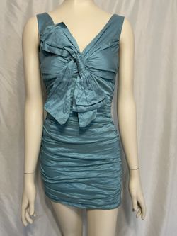 BCBGMAXAZRIA Blue Surf Dress Women’s Size 0