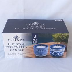 Outdoor Citronella Candle 2-Pack