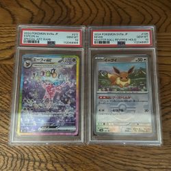 Gem Mint 10 Eevee & Espeon 
