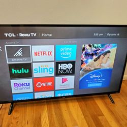 50" ROKU 4K Smart Tv (EXCELLENT CONDITION)