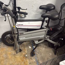 Three Scrap Go Tracks E Bikes