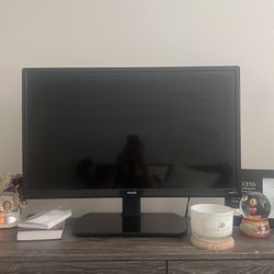 32” Phillips Roku TV With stand 