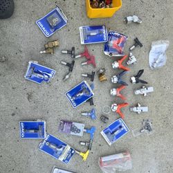 Huge Lot Graco RAC X Titan Airless Paint Sprayer Tips & Parts (SGV)