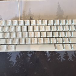 Razor Huntsman Mini White Wired Keyboard