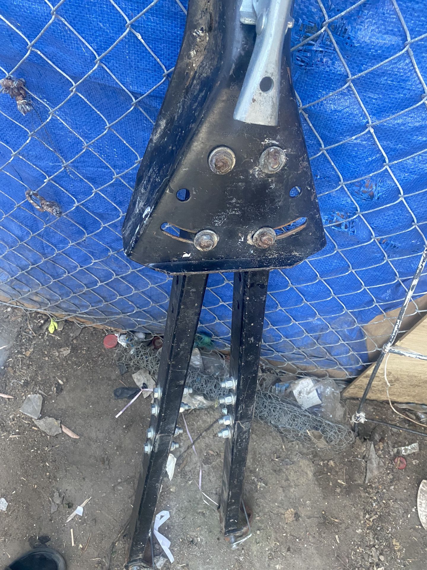 Tow Bar And 2001 Tahoe Spare Tire With Rim
