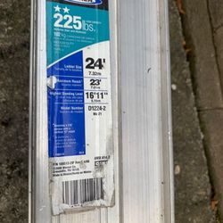 24 Ft Werner Aluminum Ladder