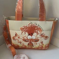 Loungefly Inside Out Tote New With Tags Exclusive 