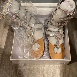Silver Sandals