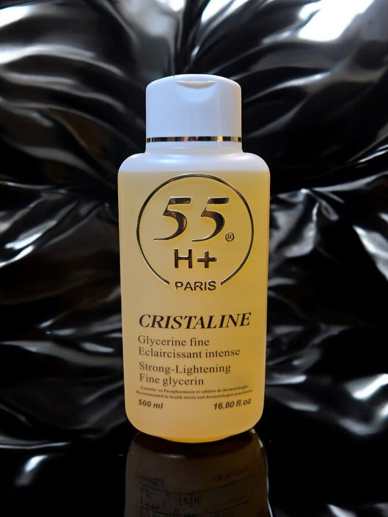 55H+ Paris Cristaline Strong Lightening Fine Glycerin 500ml