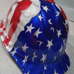Patriotic Stars & Stripes 3M Hardhat