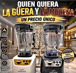 LICUADORAS DE ALTA POTENCIA  CON 5 AÑOS DE GARANTÍA