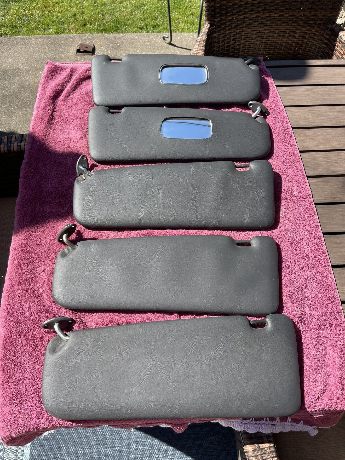 1(contact info removed) BMW E28 Sun Visors.