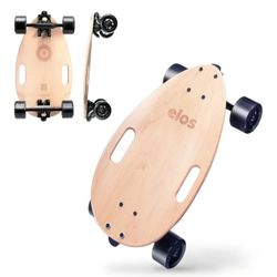 Elos Mimi Longboard Cruiser Skateboard With Storage Bag
