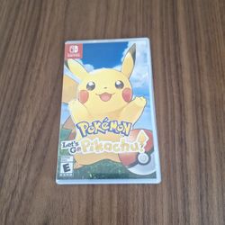 Pokémon Let's Go Pikachu