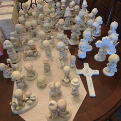 Precious Moments Figurines Sold Individually Or As A Lot. Boxes Included. 