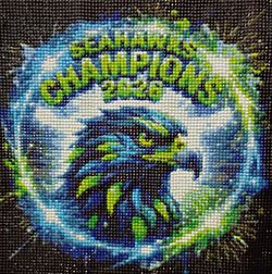NFL Seattle Seahawks 2026 world champs Diamond Painting whatmost