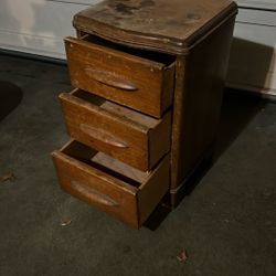 Wood Night Stand