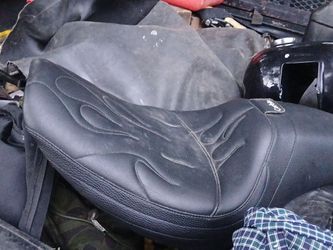 Harley Tank and Corbin seat