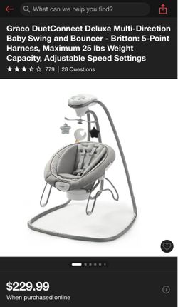 Graco Baby Swing and Bouncer