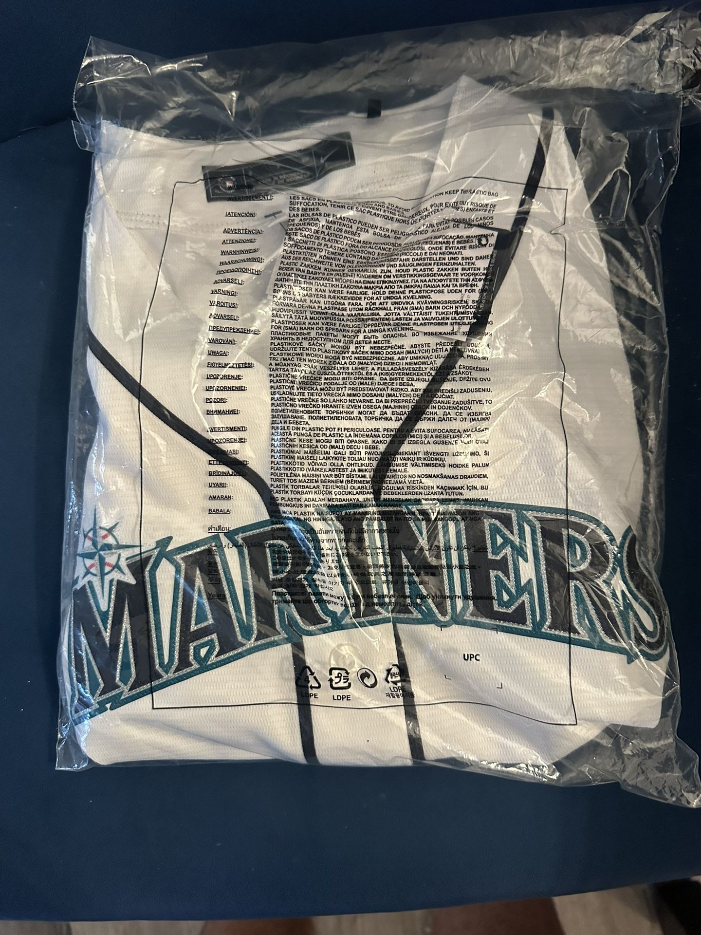 Seattle Manners Cal Raleigh Jersey (Size Small )
