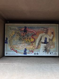 Topps 2026 Allen & Ginter hobby box