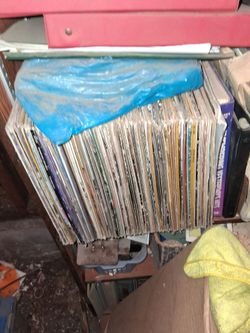 Large Lot of Vinyl Records