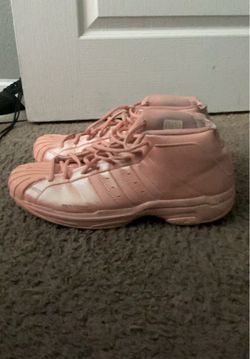 Adidas Pro Model High-Top Sneakers Pink size 12