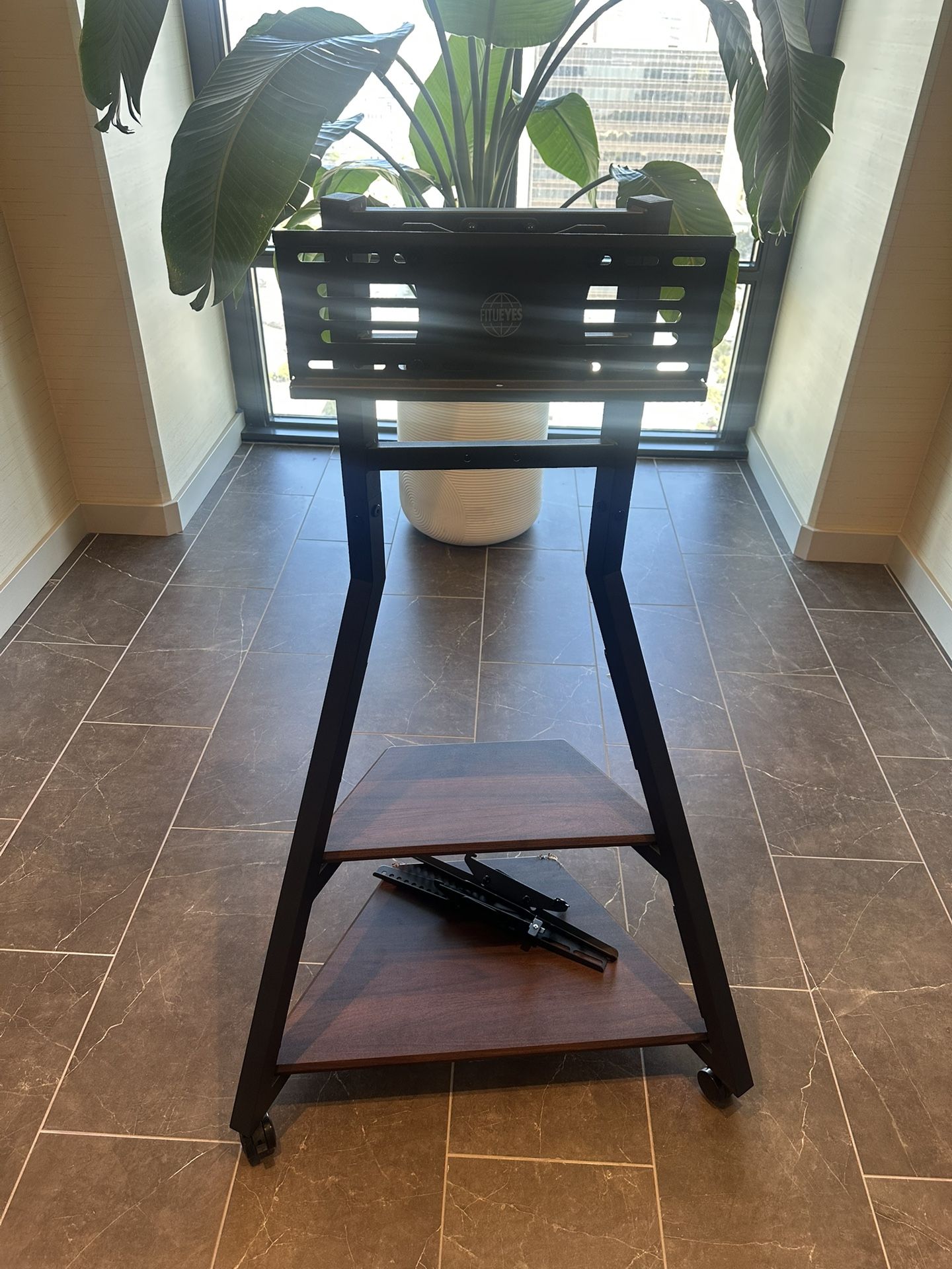 Rolling Tv Stand For 32-65 Inch Tv