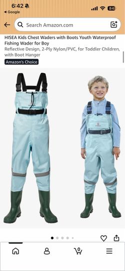 Kids size 12/13 Chest Waders