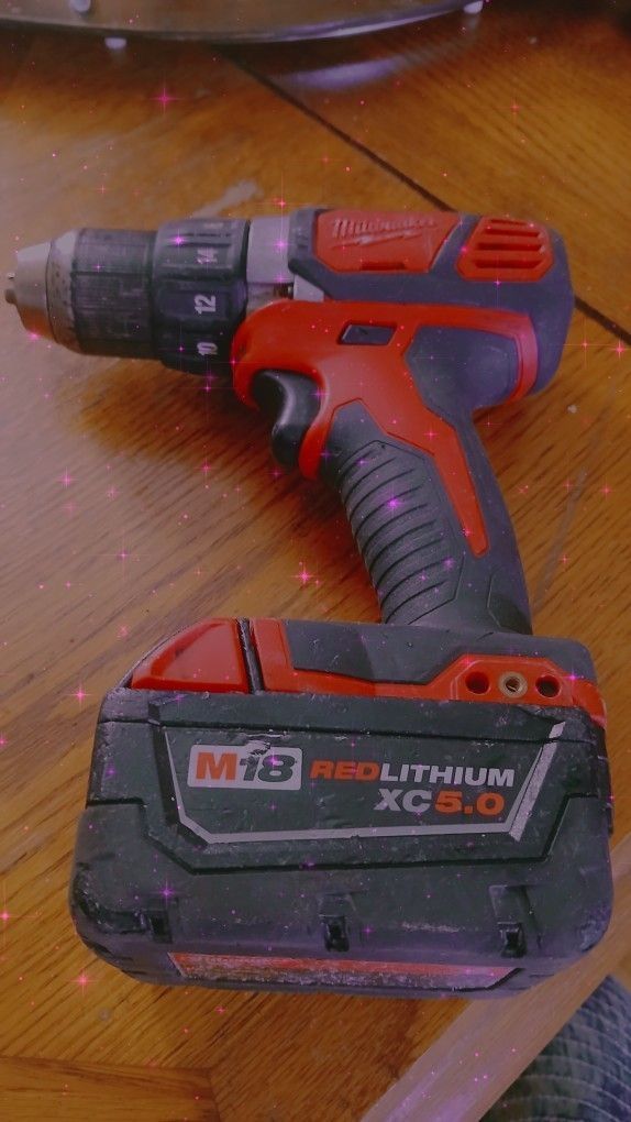 Milwaukee Cordless Drill.ran