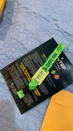 2 day drip tickets