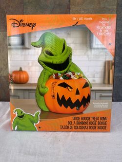 NIB Oogie Boogie Ceramic Candy Dish