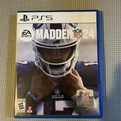 Madden 24 Game For PlayStation 5