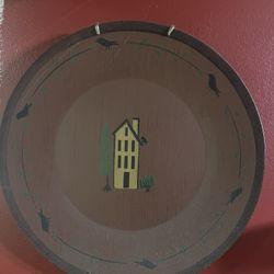 Wooden Plate Decor