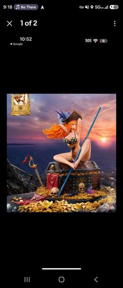 One Piece Nami 1/4 Resin Model Statue Ryu Studios Cast Off 20" EX Black Ver.