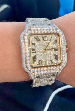 Luxury Moissanite Watch (K&A Luxury Vault)
