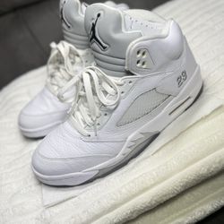 Jordan 5 Retro Metallic White 2015