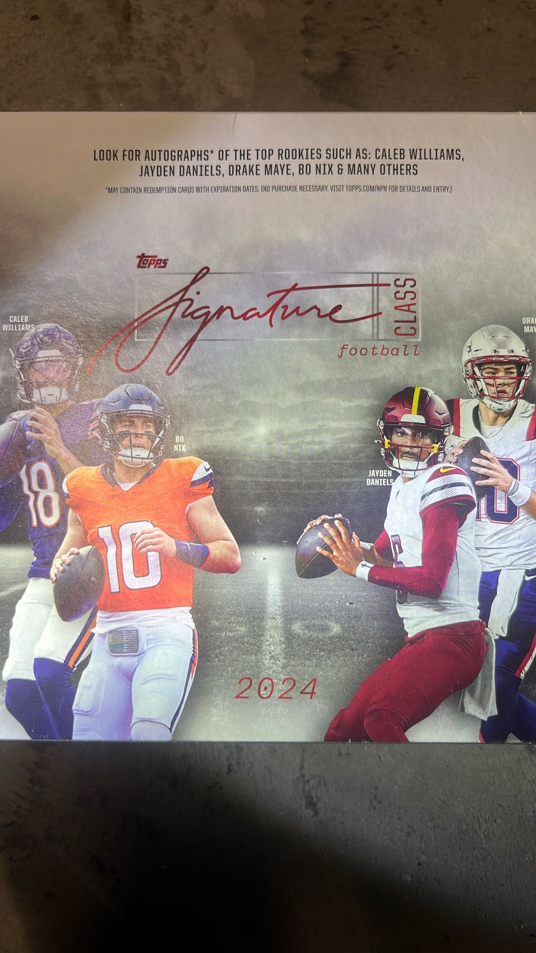Topps Signature Class Football 2024