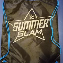 Wwe Summerslam Las Vegas String Book Bag