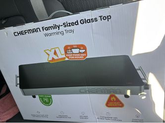 Chefman family sized glass top