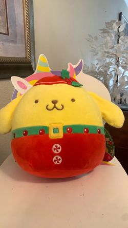 Sanrio Pompompurin Squishmallows plush 8”